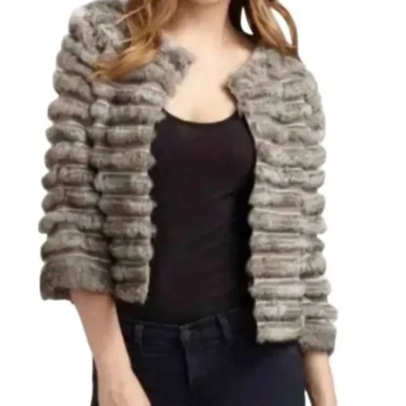 Alice + Olivia Jackets & Blazers - ALICE & OLIVIA Fur Jacket